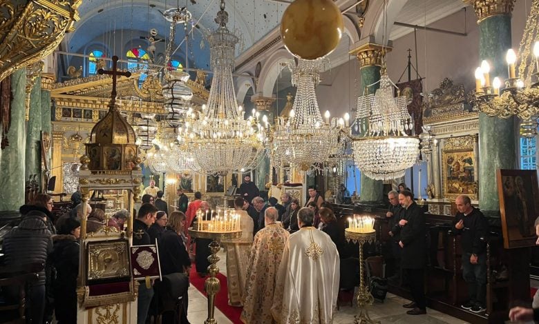 Feast Day of the Holy Three Hierarchs in Nichori of the Bosporus