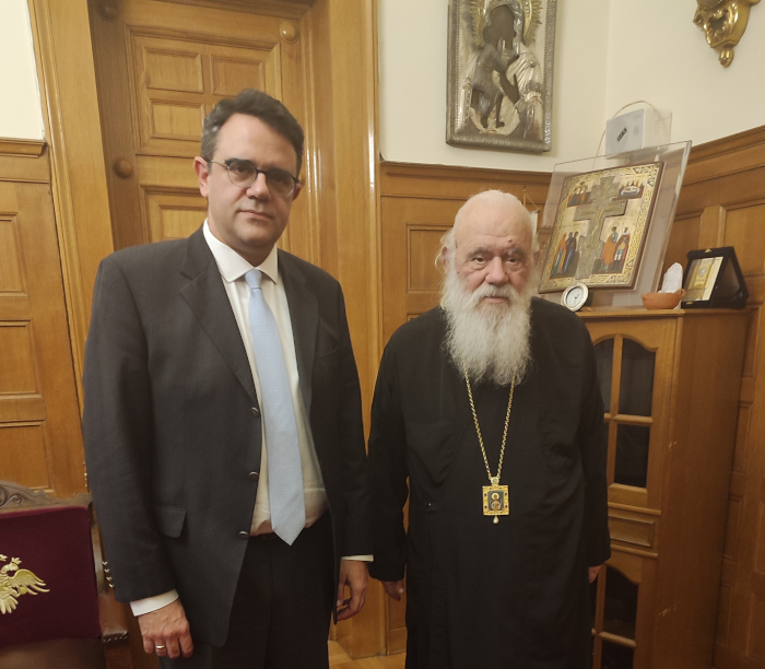 Αυτοδιοίκηση και Βοιωτία κυριάρχησαν στις σημερινές συναντήσεις του Αρχιεπισκόπου