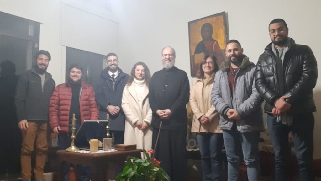 ‎استقبال رؤساء أسر في مركز جبل لبنان في حركة الشبيبة الأرثوذكسية