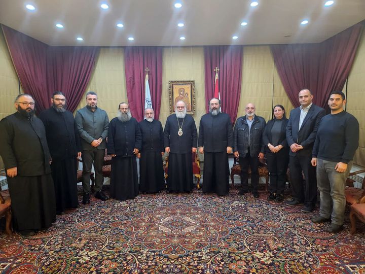 البطريرك يوحنّا العاشر يلتقي أعضاء هيئة الإغاثة