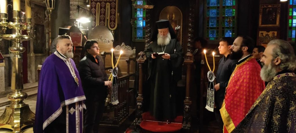 Πρώτος Κατανυκτικός Εσπερινός στον Ιερό Καθεδρικό Ναό Ύδρας