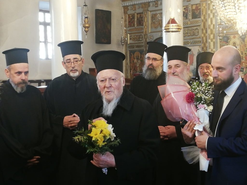 Στην Ίμβρο ο Οικουμενικός Πατριάρχης για το Σαρανταήμερο μνημόσυνο της αδελφής του Ζαχαρώς