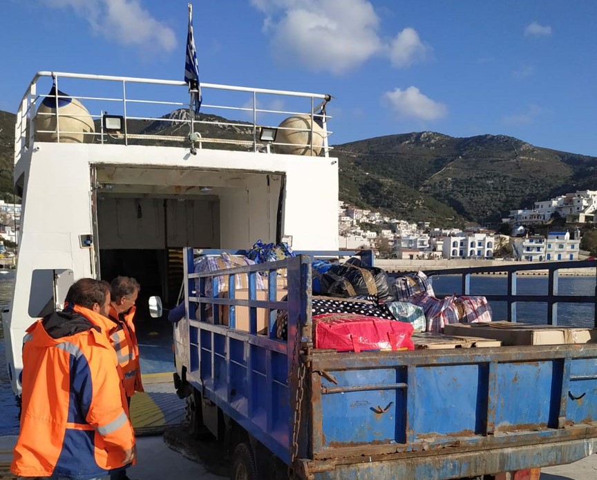 Έμπρακτη στήριξη των ακριτών της Ι.Μ. Σάμου στους σεισμοπαθείς της Τουρκίας-Συρίας