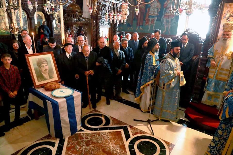 Ο Αρχιεπίσκοπος Κύπρου για τον Ήρωα της ΕΟΚΑ Γρηγόρη Αυξεντίου