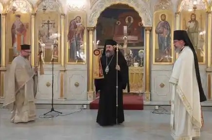 Во Вселенскую родительскую субботу представитель Русской Церкви в Дамаске принял участие в архиерейском богослужении