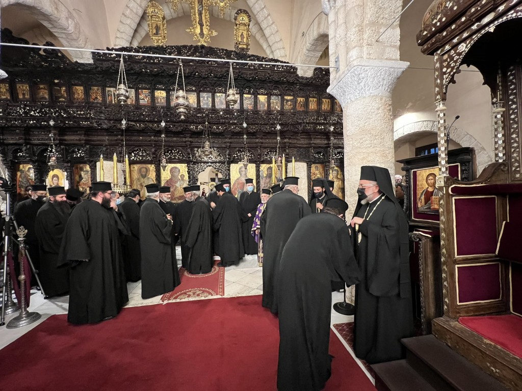 Εσπερινός της Συγχωρήσεως στον Ιερό Μητροπολιτικό Ναό Εισοδίων της Θεοτόκου Ρόδου