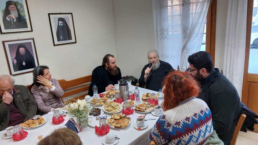 Το πρώτο τσάι αγάπης της Ιεράς Μητρόπολης Κυδωνίας