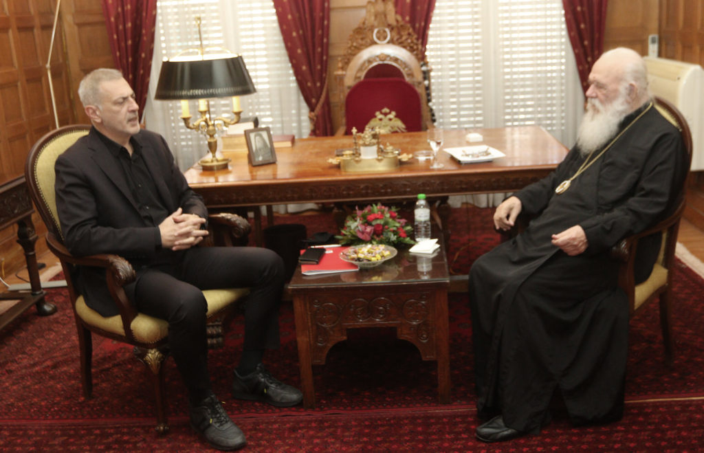 Στον Αρχιεπίσκοπο Ιερώνυμο ο Δήμαρχος Πειραιά, Γιάννης Μώραλης