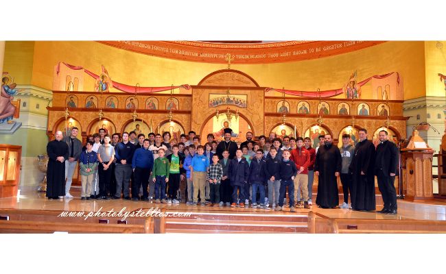 Greek Orthodox Metropolis of New Jersey Holds Altar Servers Retreat at St. Luke Greek Orthodox Church in Broomall, PA