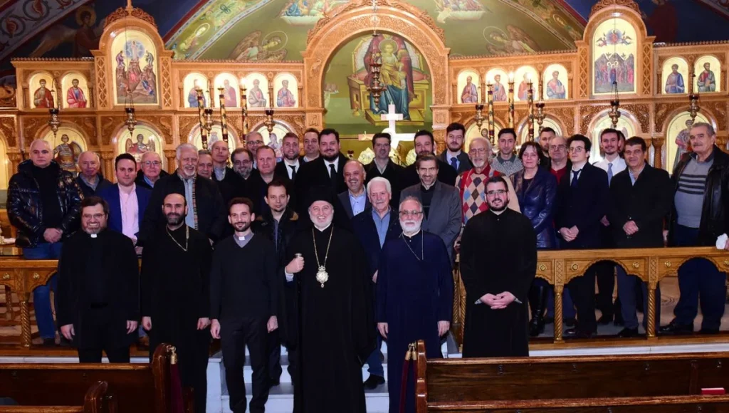 Archdiocesan District Cantors Ring in the New Year With Annual Vasilopita Cutting