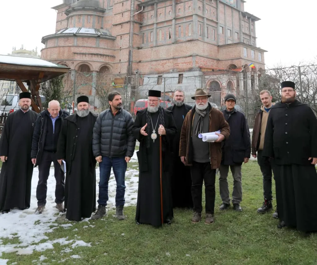 Episcopul Maramureşului, vizită pe şantierul Catedralei Episcopale din Baia Mare