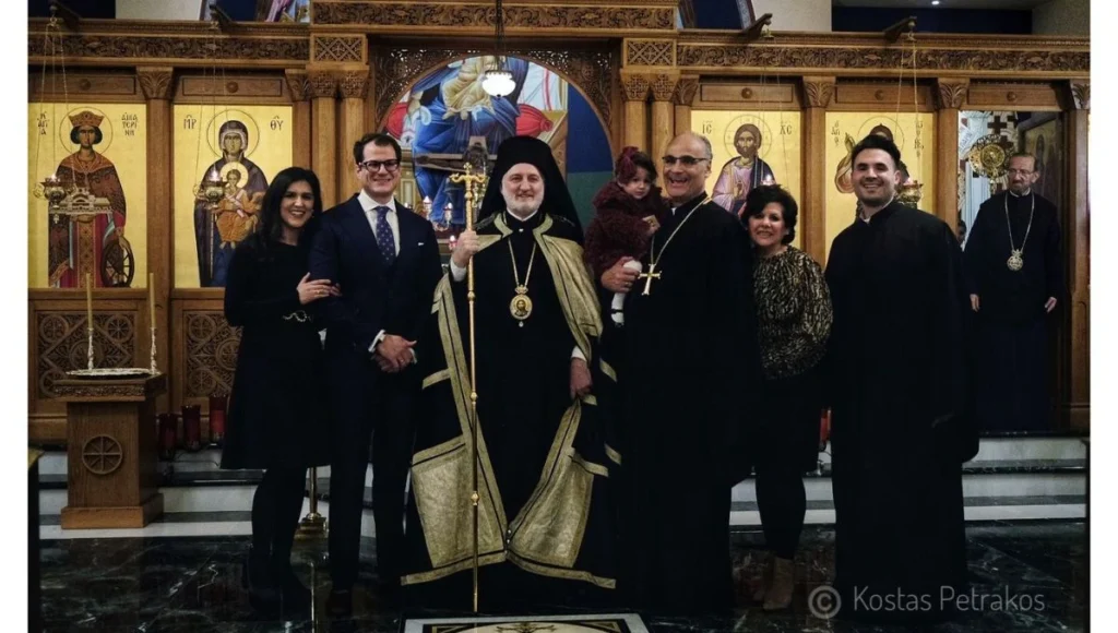 Archbishop Elpidophoros of America Visits Saint Katherine Church in Elk Grove, CA