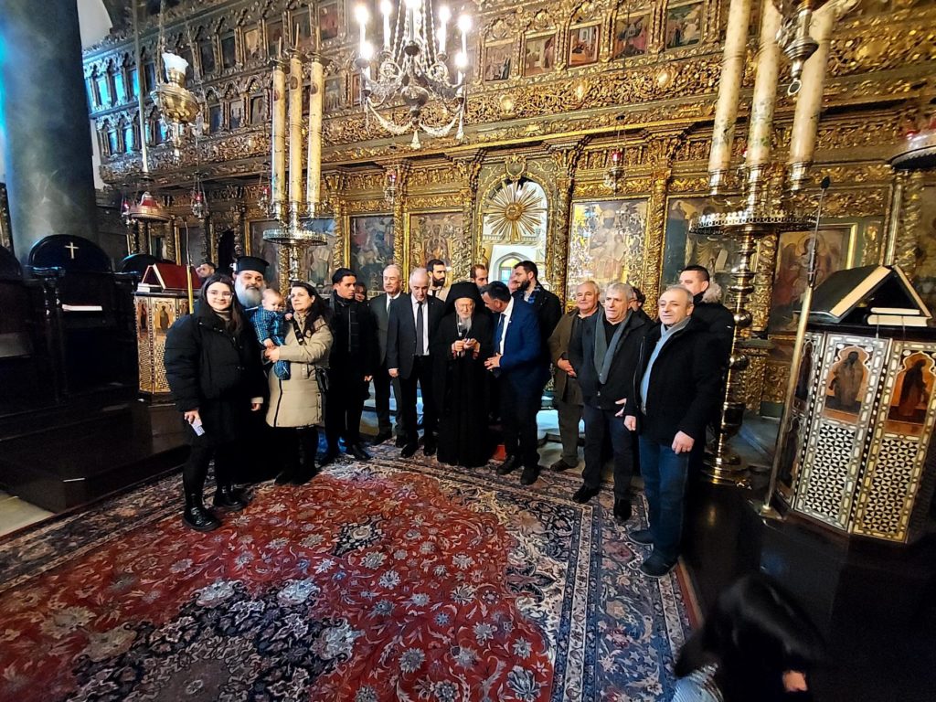 Το Σωματείο Ιεροψαλτών Τρικάλων στον Οικουμενικό Πατριάρχη