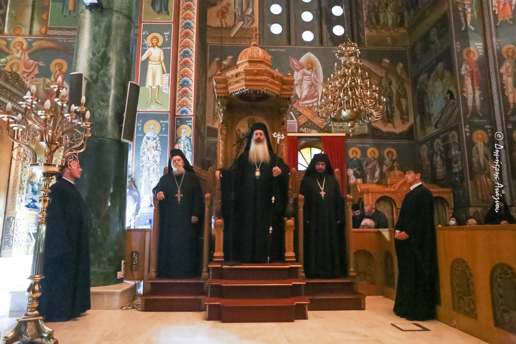 Ο Α’ Κατανυκτικός Εσπερινός στην Ιερά Μητρόπολη Φθιώτιδος με οδηγό τον Όσιο Βησσαρίωνα