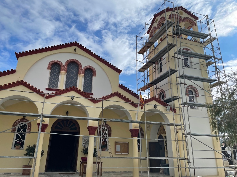 Μητρόπολη Κισάμου: Επισκευάζεται ο Μητροπολιτικός Ναός του Ευαγγελισμού της Θεοτόκου
