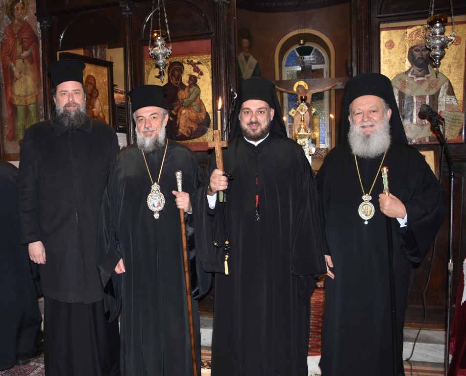 Κουρά νέου Μοναχού και ποιμαντική δράση του Μητροπολίτη Χαλκίδος