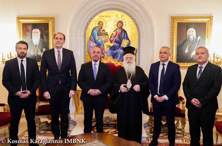 Εθιμοτυπική επίσκεψη του Υπουργού Οικονομικών Χρήστου Σταϊκούρα στον Μητροπολίτη Βεροίας (ΦΩΤΟ)