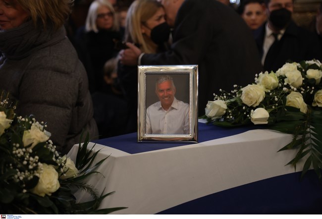 Η Εξόδιος Ακολουθία του βουλευτή Μανούσου Βολουδάκη στα Χανιά