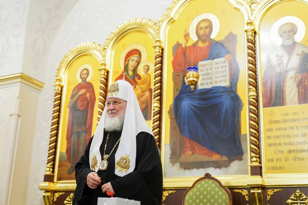 Слово Святейшего Патриарха Кирилла на встрече с юными спортсменами из Донбасса