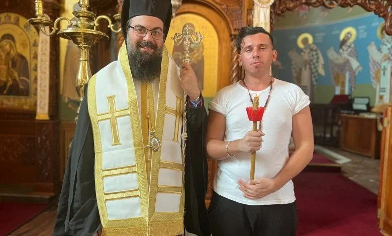 Young Muslim man baptised as an Orthodox Christian in Victoria, Australia
