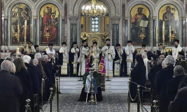 Funeral Service for the late Elder Metropolitan John of Pergamon