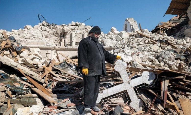 Greek Orthodox community grapples with quake aftermath