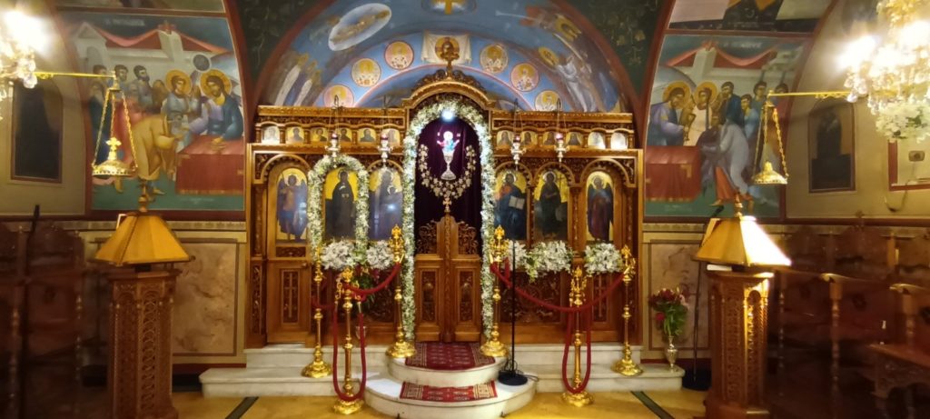 Φωτογραφήματα από την πανηγυρίζουσα ενορία της Αγ. Φιλοθέης της Ιεράς Αρχιεπισκοπής Αθηνών