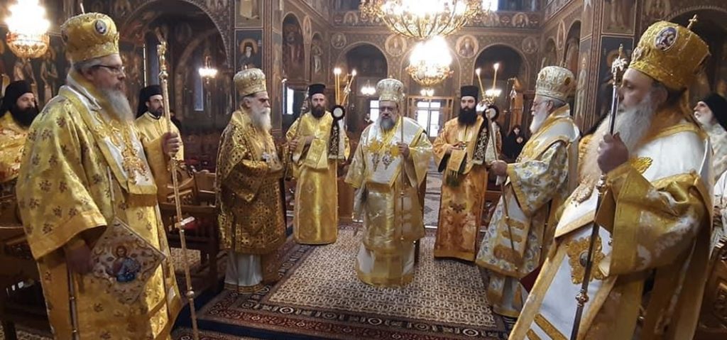 Ο Μητροπολίτης Λαρίσης στην Καλαμπάκα για τα ονομαστήρια του Σταγών Θεοκλήτου