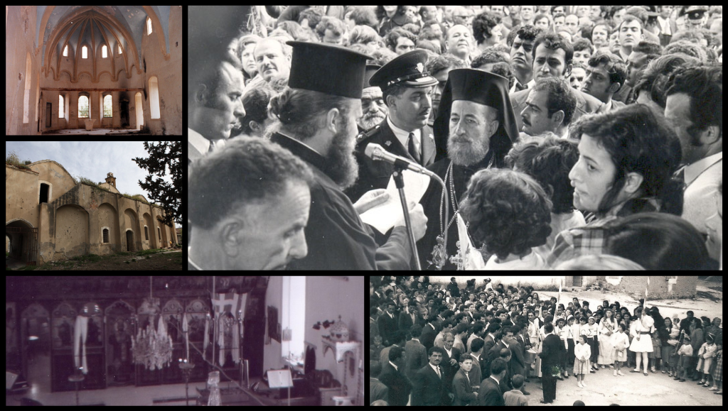 Κατεχόμενα: Ντοκουμέντα από ναούς του Αγ. Χαραλάμπους με τον Αρχιεπίσκοπο Μακάριο (ΦΩΤΟ)