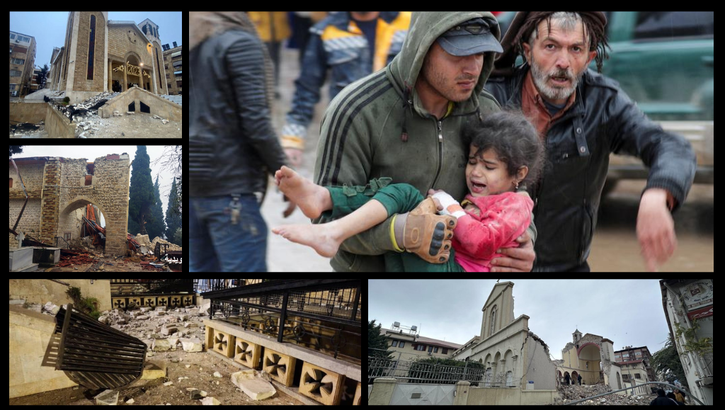 Primates of Orthodox Churches around the world react to quake devastation in SE Turkey, NW Syria