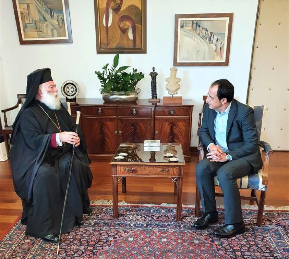 Ο Πατριάρχης Αλεξανδρείας για την εκλογή του νέου Προέδρου της Κύπρου