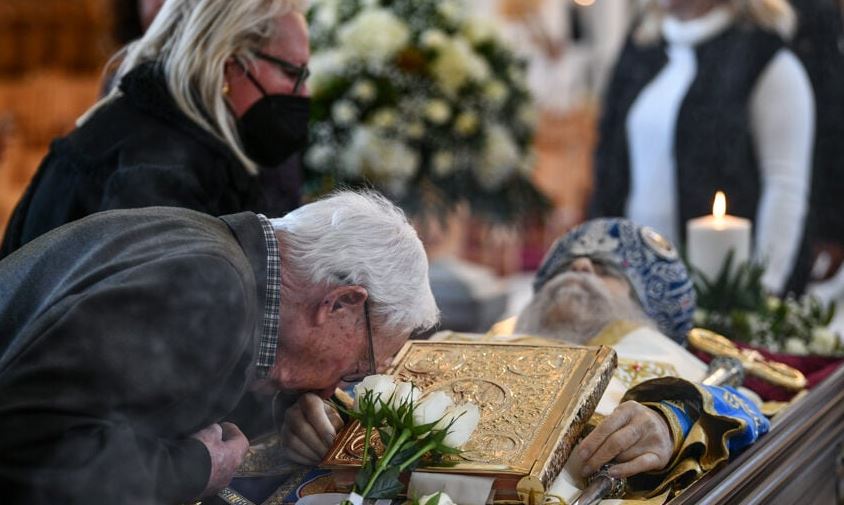 Σήμερα στη 1 το μεσημέρι η Εξόδιος Ακολουθία του Μητροπολίτη πρώην Ηλείας Γερμανού