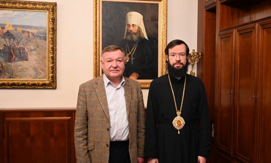 Председатель ОВЦС встретился с новоназначенным послом России в Монголии