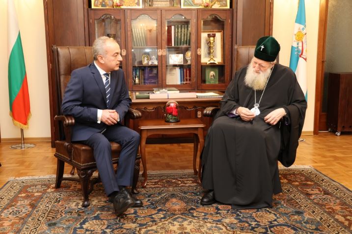 Среща на Българския патриарх Неофит със служебния министър-председател Гълъб Донев