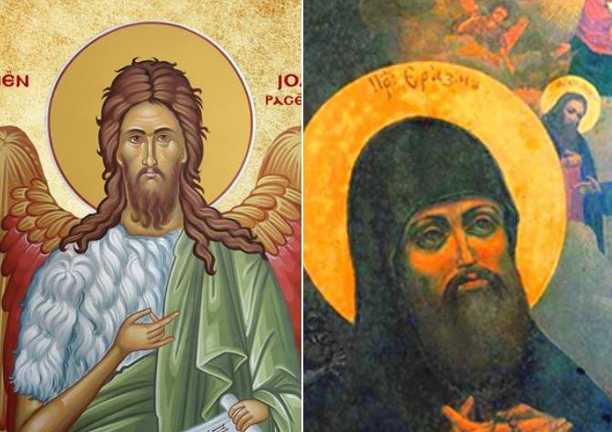 Gjetja I dhe II e kokës së Joan Pagëzorit. 10 dëshmorët në Afrikën Veriore. Oshënar Erazmi. Mbreti Etelbert në Kent