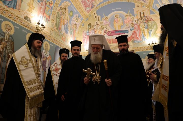 Молебен по повод десетата годишнина от избора и интронизацията на Негово Светейшество Българския патриарх Неофит