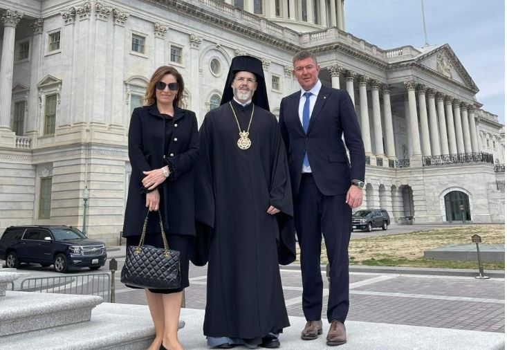 Митрополит Антоний посети Държавния департамент на САЩ, Капитолия и Белия дом