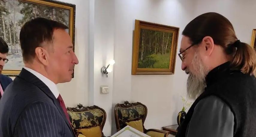 Состоялась встреча представителя Русской Православной Церкви с послом Российской Федерации в Сирии