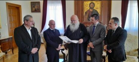 Ο Αρχιεπίσκοπος Κύπρου δέχθηκε την κυπριακή αντιπροσωπεία στη Διακοινοβουλευτική Συνέλευση της Ορθοδοξίας