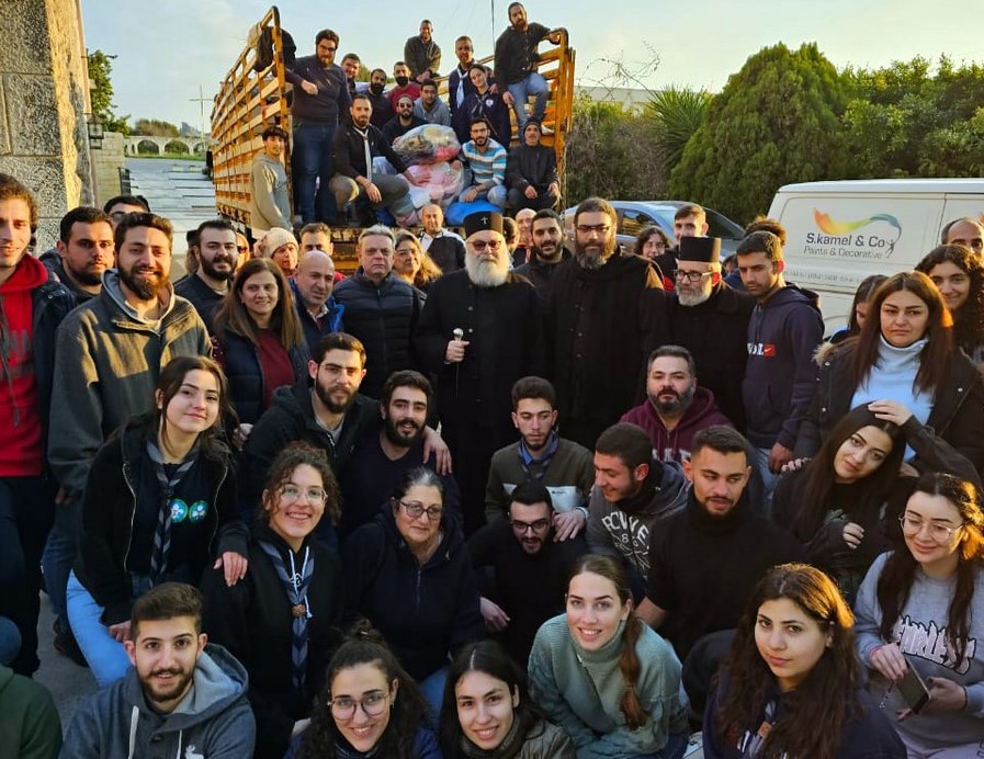 Πρώτη ανθρωπιστική βοήθεια του Πατριαρχείου Αντιοχείας για τους σεισμοπαθείς