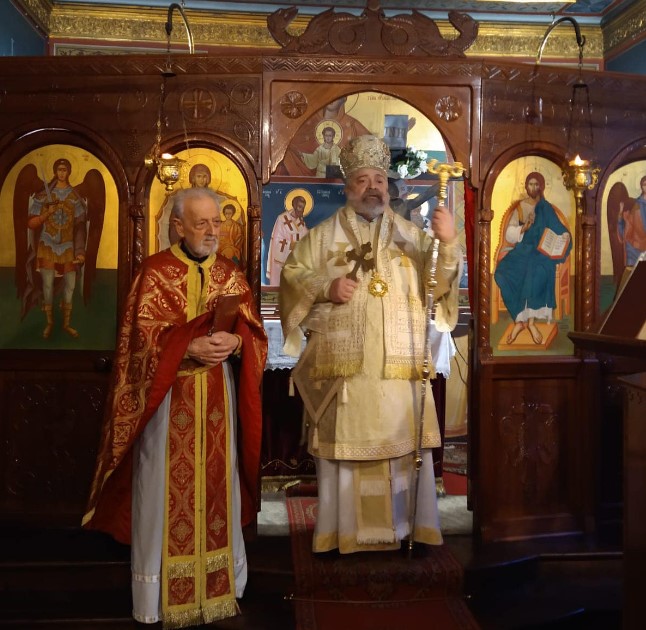 Ο Μητροπολίτης Ιταλίας στον Ιερό Ελληνορθόδοξο Ναό Αγίου Νικολάου και Ευαγγελισμού της Θεοτόκου Γένοβας