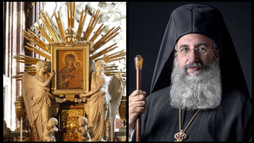 Στην Αυστρία για την εικόνα της Παναγίας του Χάνδακα ο Αρχιεπίσκοπος Κρήτης