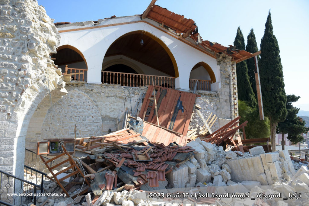 Patriarchate of Antioch delegation inspects quake-damaged parishes in Hatay province