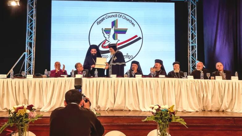 Βράβευση Πατριάρχη Αλεξανδρείας Θεοδώρου από το Συμβούλιο Εκκλησιών Αιγύπτου