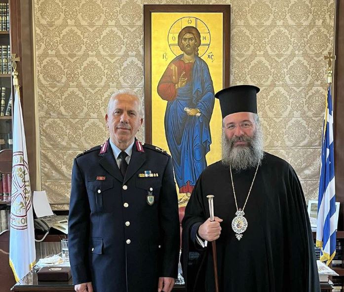 Στο πλευρό της ΕΛ.ΑΣ η Ιερά Μητρόπολη Ρεθύμνης