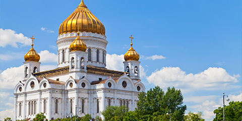 В Храме Христа Спасителя в Москве совершили литию по герою Отечественной войны 1812 года