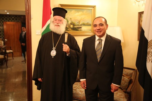Egypt’s ambassador to Kenya holds reception in honor of visiting Patriarch of Alexandria & All Africa Theodoros II in Nairobi