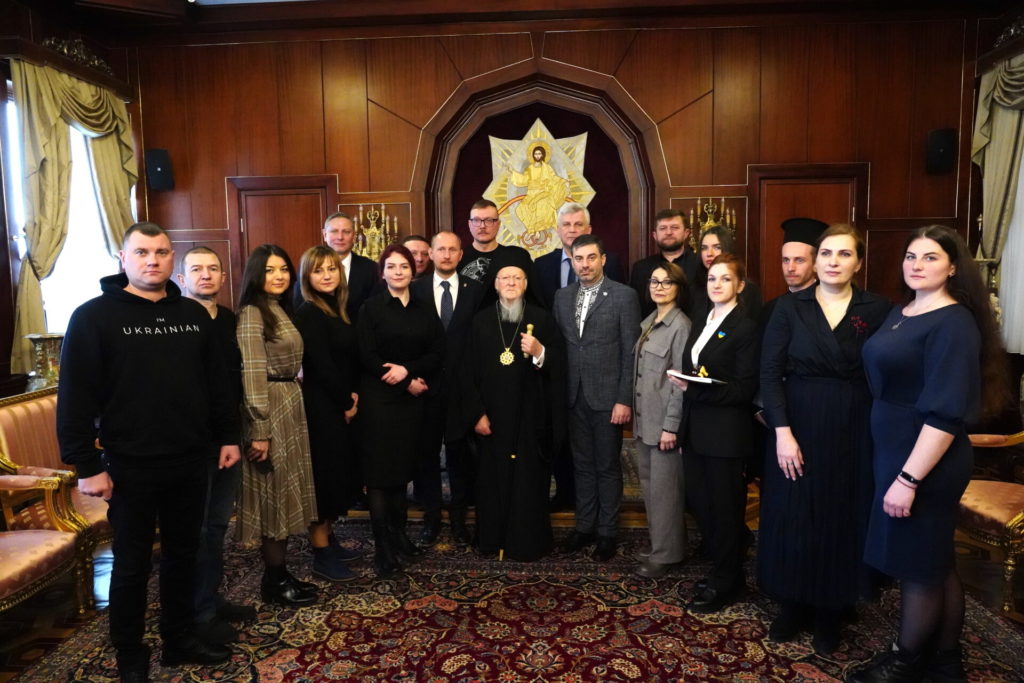 Νέα έκφραση στήριξης στον Ουκρανικό λαό από τον Οικουμενικό Πατριάρχη