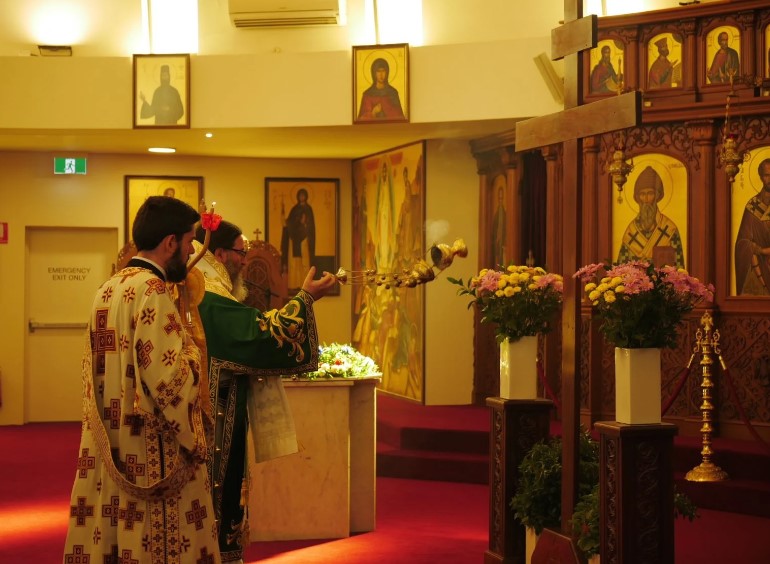 Κυριακή της Σταυροπροσκυνήσεως στην Πέρθη