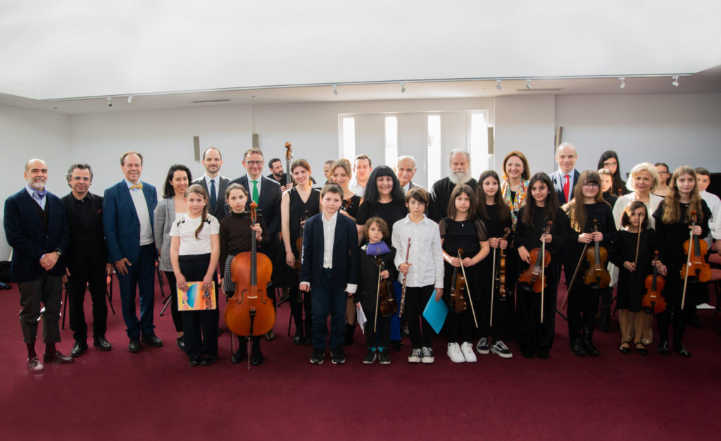 Έναρξη συνεργασίας της Παιδικής Νεανικής Συμφωνικής Ορχήστρας με το Mozarteum Hellas